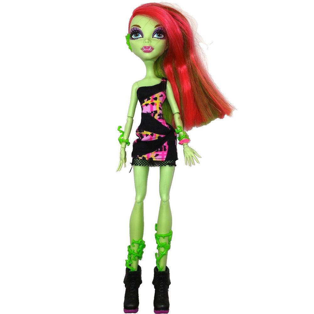 Monster High Music Festival V.I.M. Venus McFlytrap Doll in Dress Shoes & Jewelry